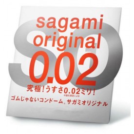 Ультратонкий презерватив Sagami Original 0.02 - 1 шт.