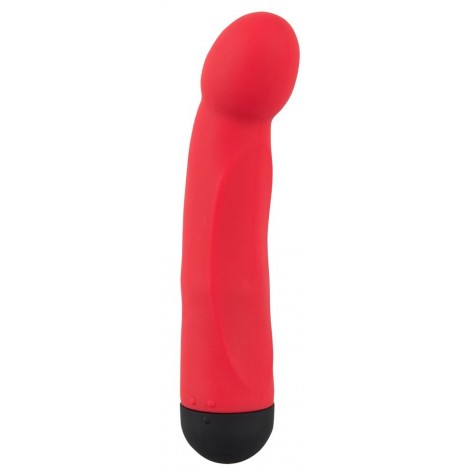 Красный G-стимулятор Red G-Spot Vibe - 17 см.